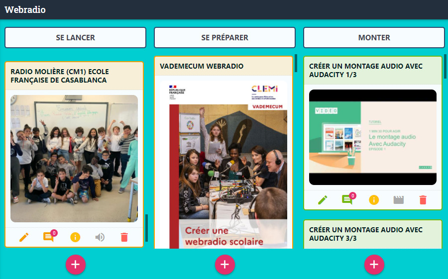 Une webradio à l’école